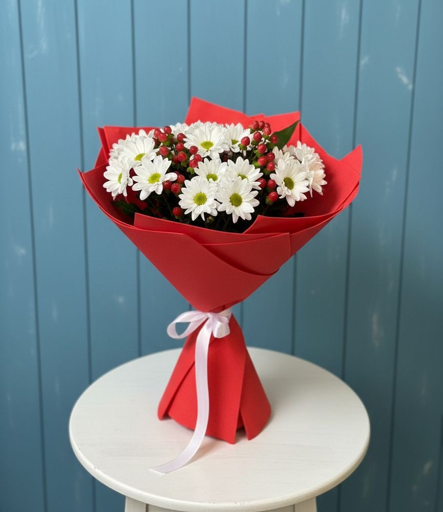 Букет цветов из: Хризантемы в Малмыже