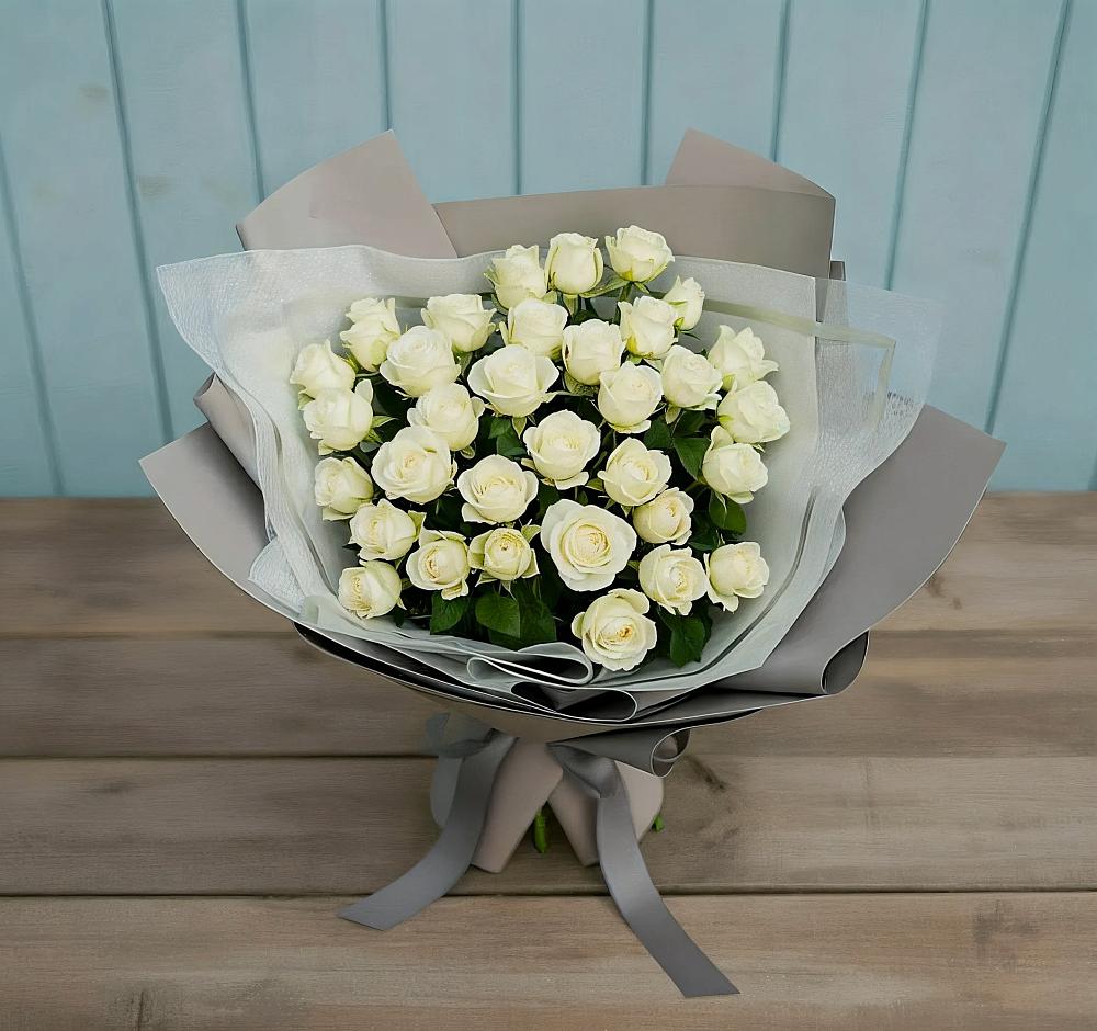 Букет Белоснежная нежность в Малмыже