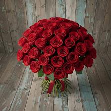Букет 55 Красных роз Фридом #REPLACE_PRED# Малмыже