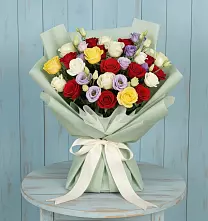 Букет цветов из:  Розы в Малмыже