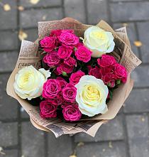 Букет цветов из:  Розы #REPLACE_PRED# Малмыже