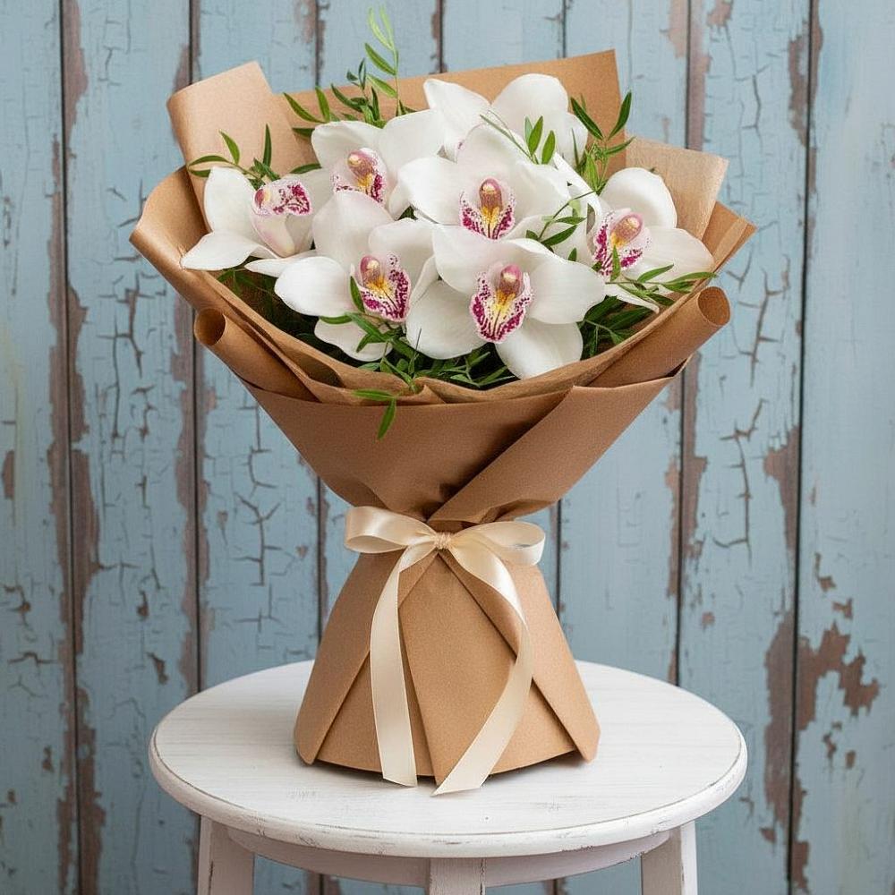 Букет цветов из: Орхидеи и Розы в Малмыже