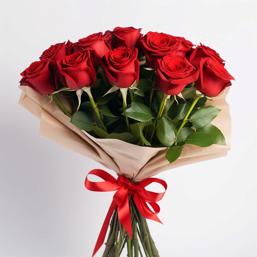 Букет 11 Красных роз Эдлесс Лав в Малмыже